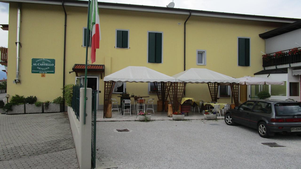 ホテル Al Castello Artegna エクステリア 写真